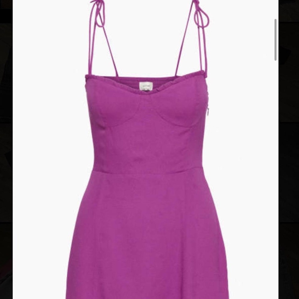 Aritizia Purple Fable Dress